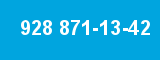 928 871-13-42 928 871-13-42